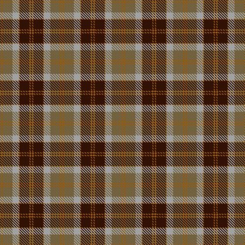 Bannockbane Orange Stripes Tartan - Imperial Highland Supplies