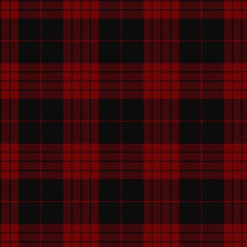 Cameron Black & Red Tartan - Imperial Highland Supplies