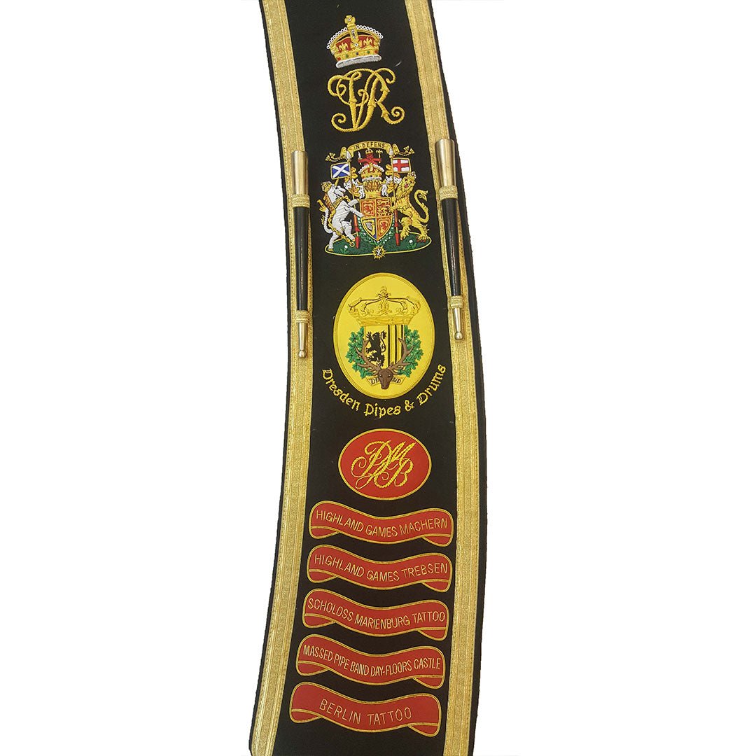 Drum Major OR Pipe Major Baldric Sash - Imperial Highland Supplies