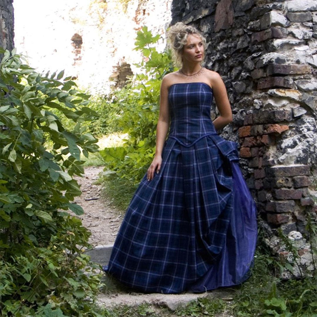 tartan bridesmaid dresses uk Isla Gown, Tartan Wedding