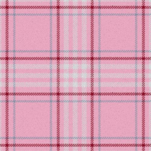 Komen Rose Plaid Tartan - Imperial Highland Supplies