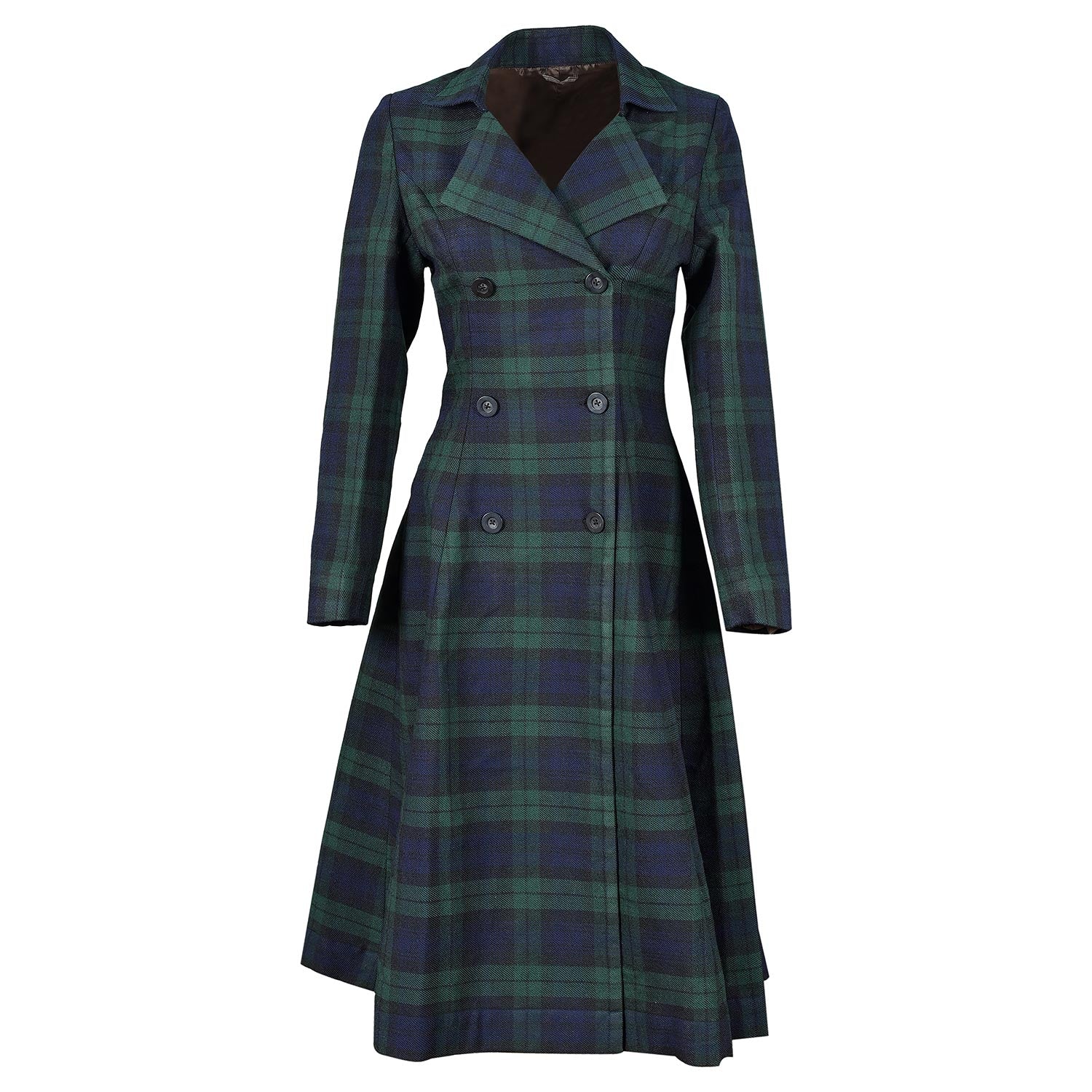 Ladies Kate Coat Black watch Tartan - Imperial Highland Supplies