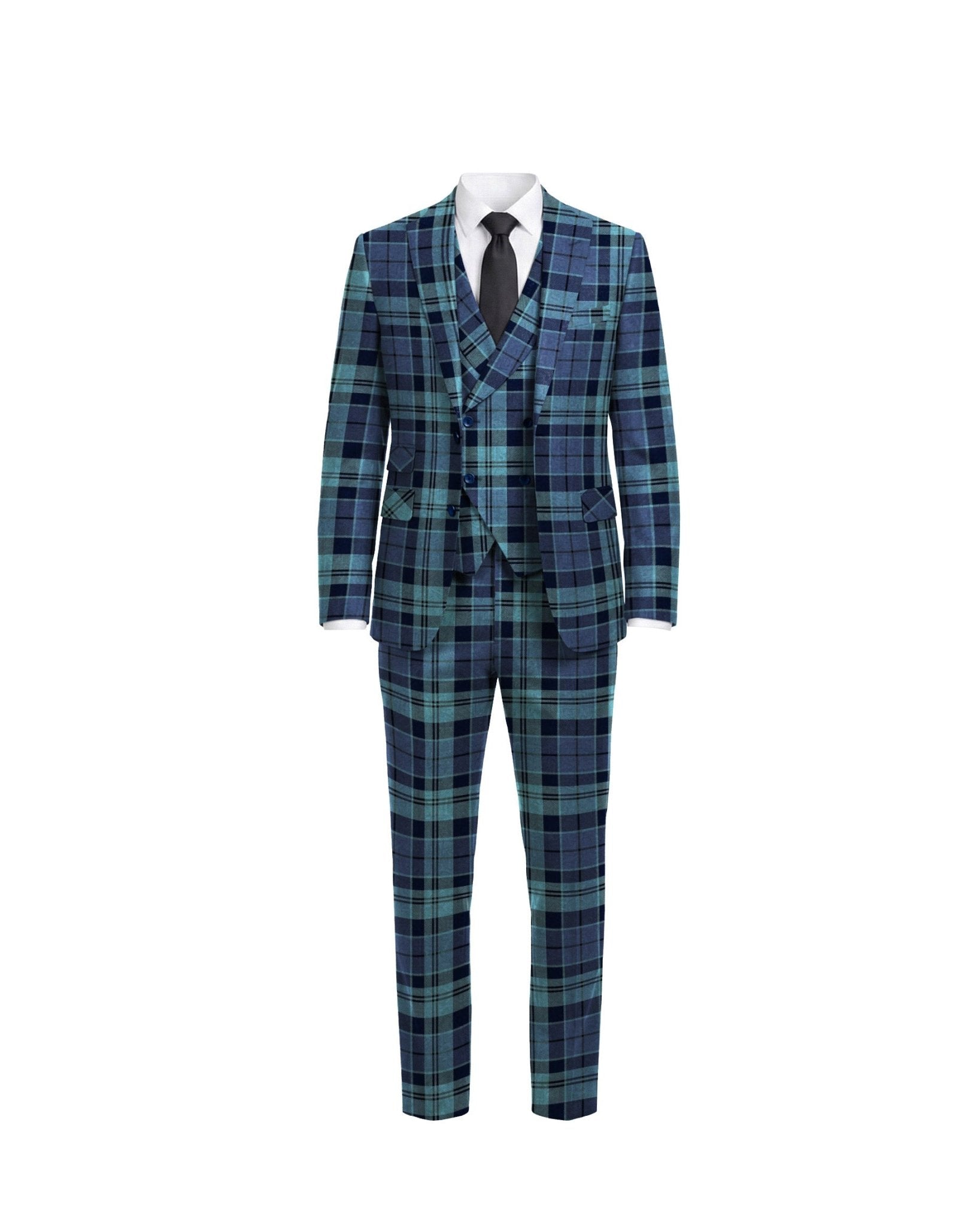 Men's 3 Piece Tartan Suit - Imperial Highland Supplies
