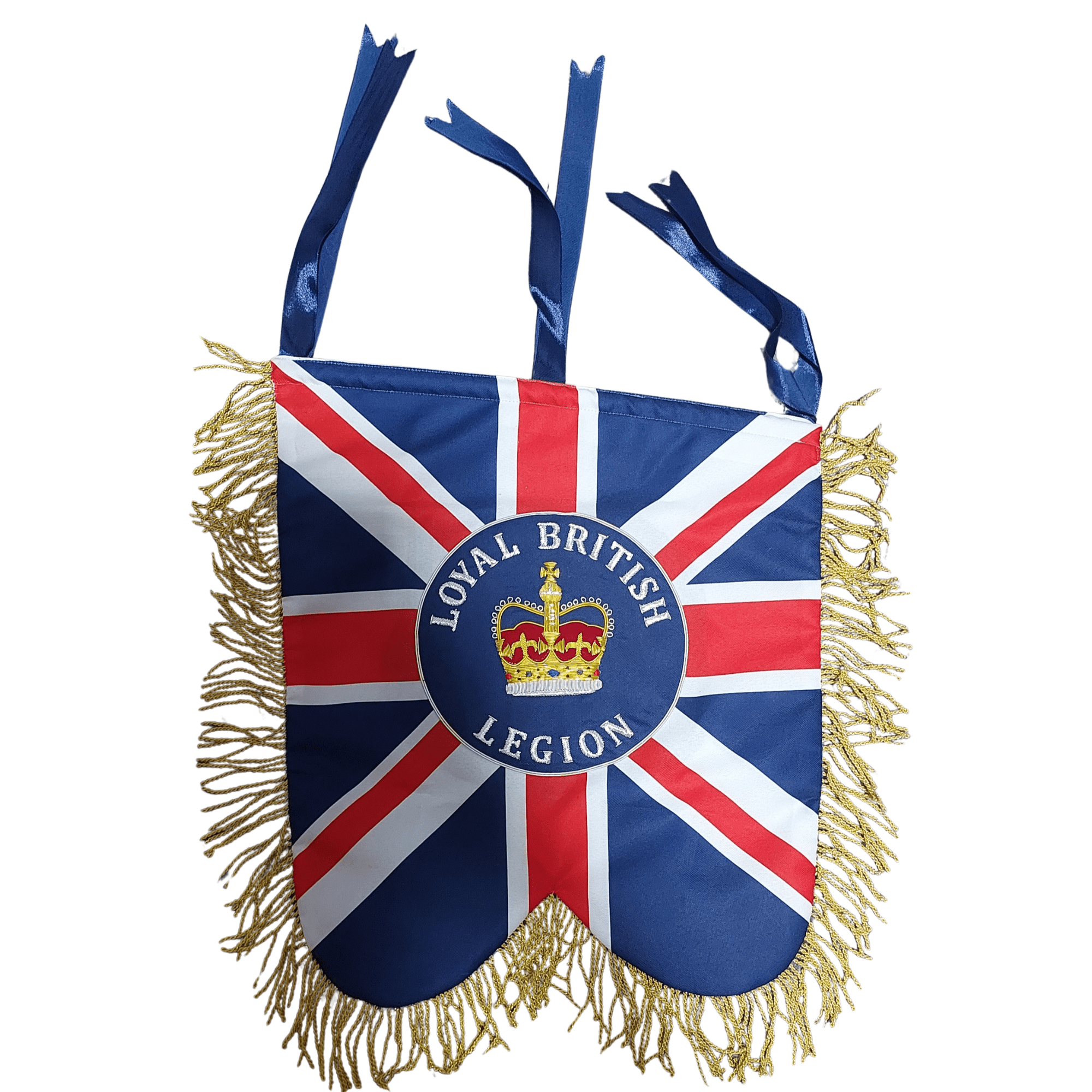 Pipe Banner Double Sided Hand Embroidered Custom Made - Imperial Highland Supplies