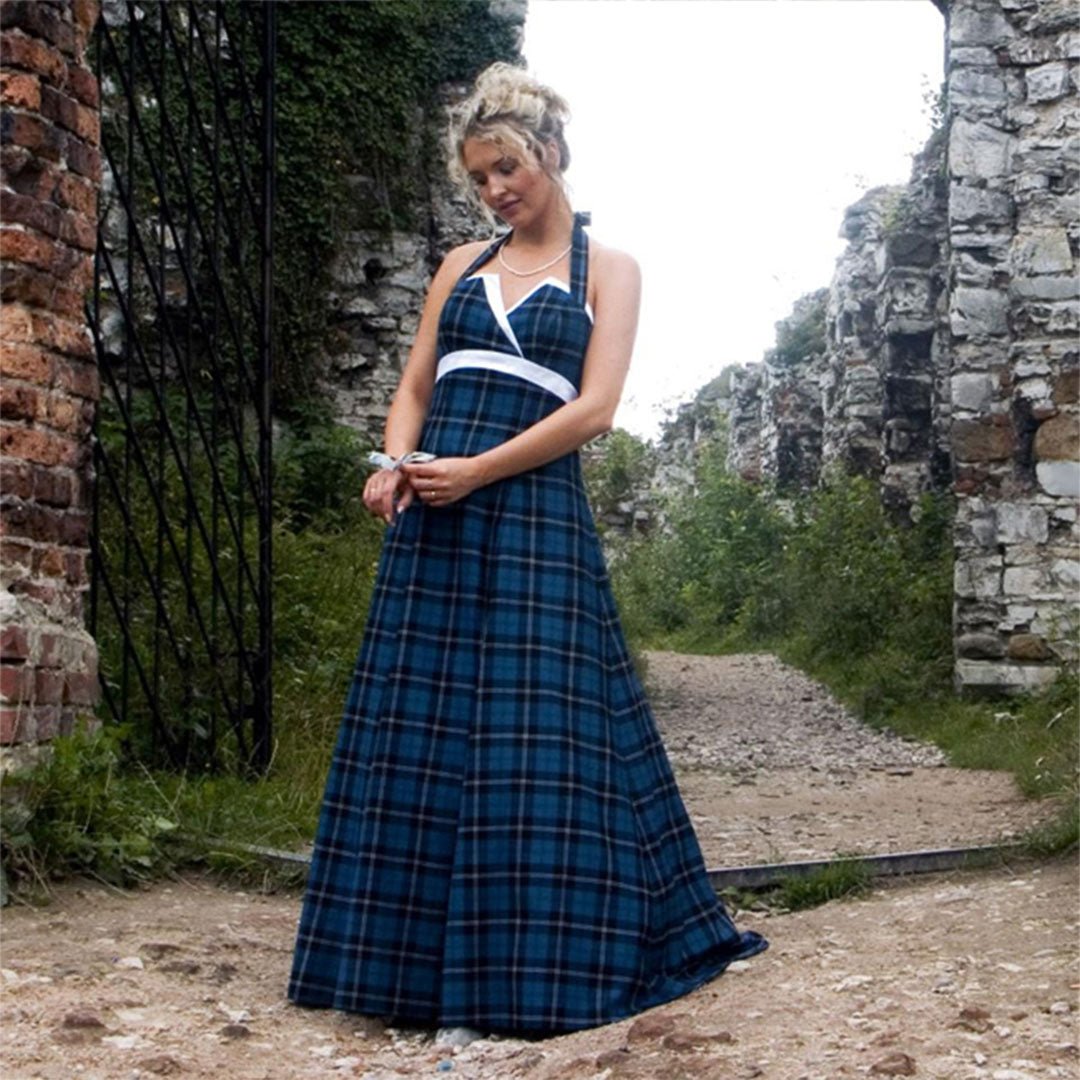 Shaira Tartan Wedding Dress