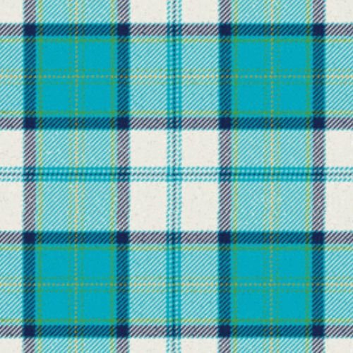 Yarrow Dress Turquoise Tartan - Imperial Highland Supplies
