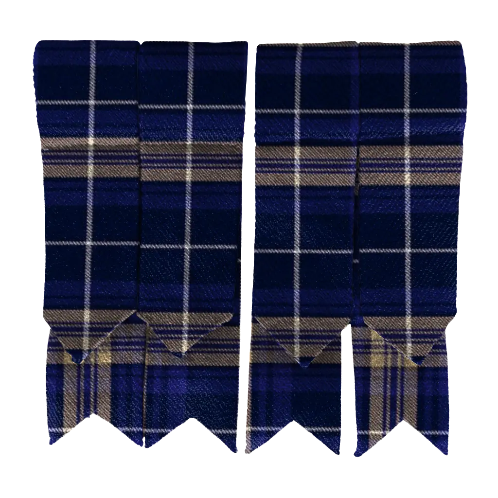 Rhys of Wales Tartan Flashes - Imperial Highland Supplies