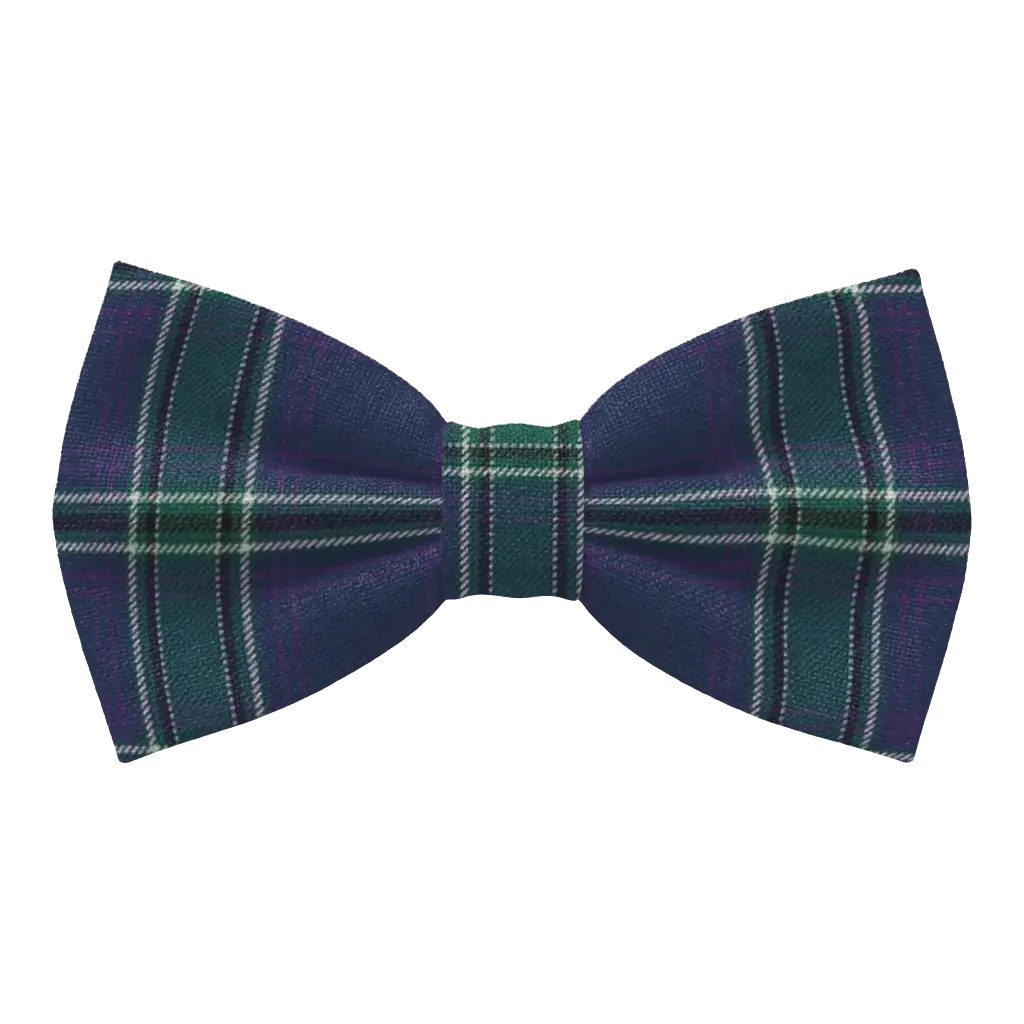Scottish Tartan Bow Tie Spirit of West Lothian Tartan - Imperial Highland Supplies