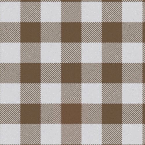Border Shepherd's Check Brown and White Ancient Tartan - Imperial Highland Supplies
